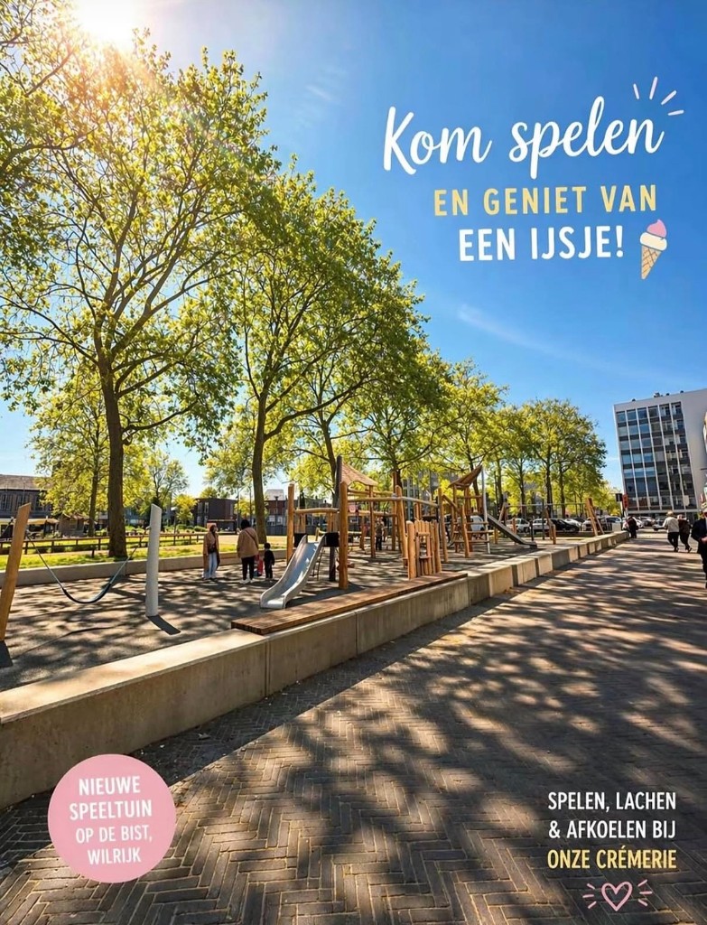 Speelplein bij Gelato Ernesto